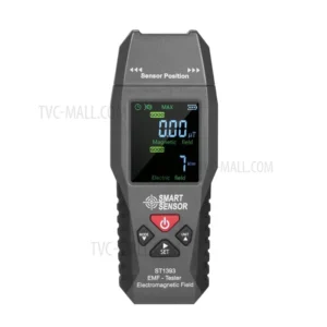 SMART SENSOR ST1393 EMF Meter Electromagnetic Field EMF Detector Handheld Mini Digital LCD Radiation Tester